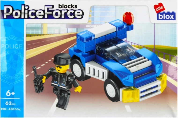 Hitri policijski avto na kolesih