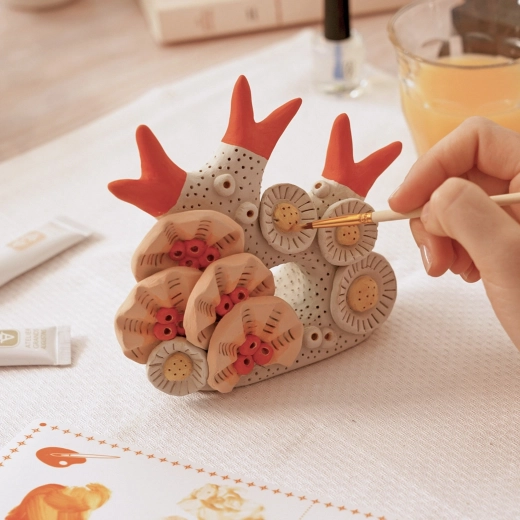 Fini detajli in barvanje kot pika na i