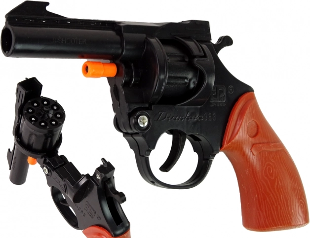 Pištola s pokrovom Revolver Black