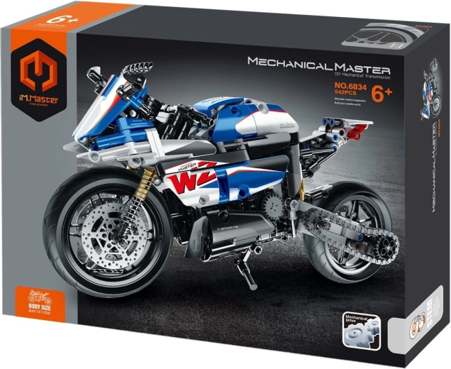 Konstrukcijski komplet iM.Master mehanski športni motor 542 delov