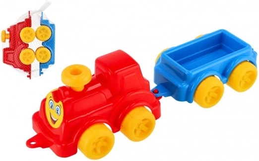 Plastični vlakec z odklopnim vagončkom 41 cm