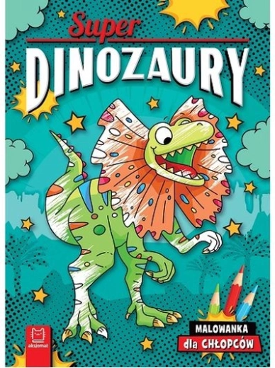 Superdinozavri – pobarvanke za fante