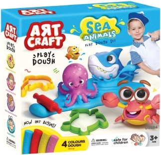 Art Craft komplet za modeliranje morske živali 200 g