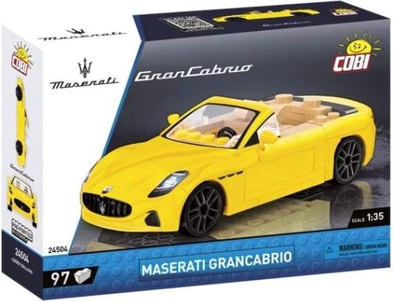 Cobi Maserati GranCabrio 2024 konstrukcijski komplet 1:35 (97 kosov)