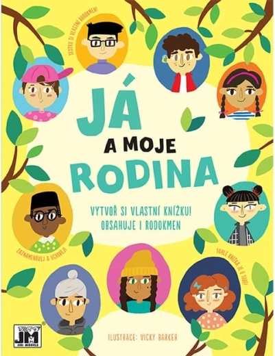 Jaz in moja družina – ilustriran spominski album za otroke
