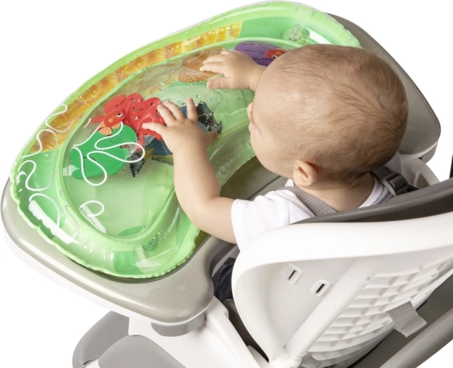 Removable water play pad – mess-free fun