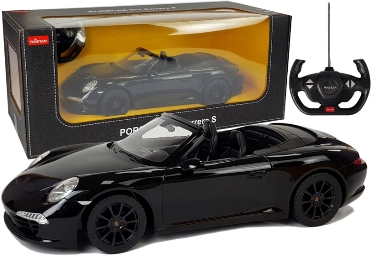 RC avto Porsche 911 Carrera S Rastar 1:12 – črna