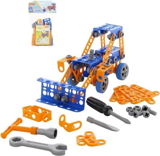 Komplet mladi inženir traktor nakladač