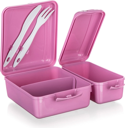 Integrated cutlery always at hand