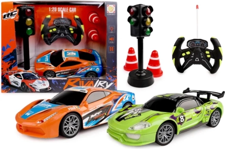 RC avto z lučmi in zvoki + dodatki