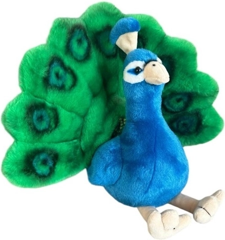 Plišasti pav 30 cm