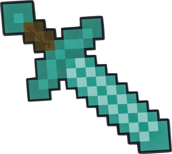 Minecraft foam diamond sword - 1 piece