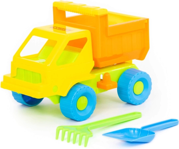 Prekucni tovornjak za igro v pesku