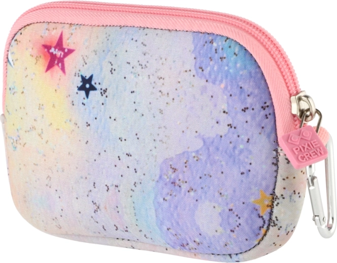 Pixie Crew mala rožnata torbica Glitternox s piksli