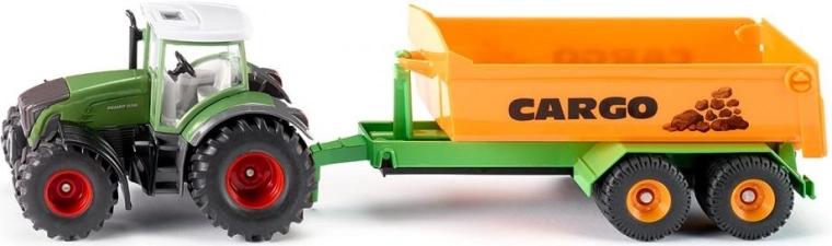 Siku traktor Fendt 936 s hakovnim podvozjem in nagibno kesono 1:50