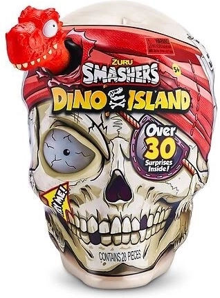 Velikanska lobanja Smashers Dino Island