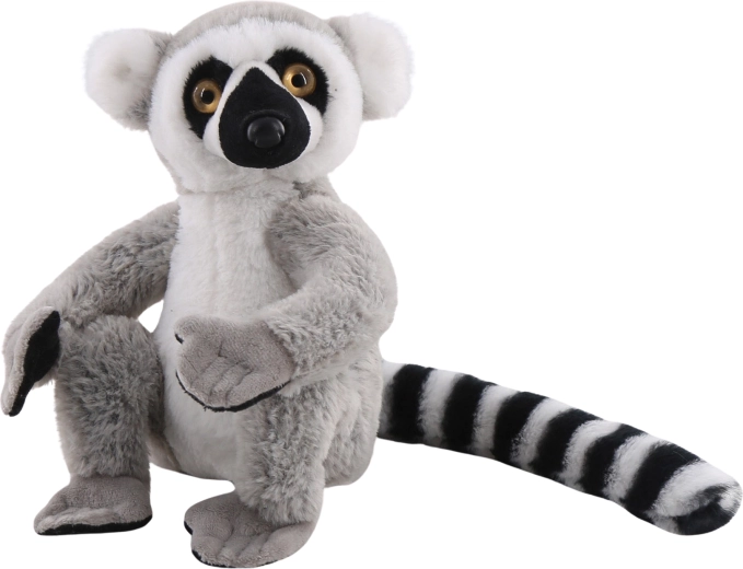 Plišasti sedeči lemur 20 cm