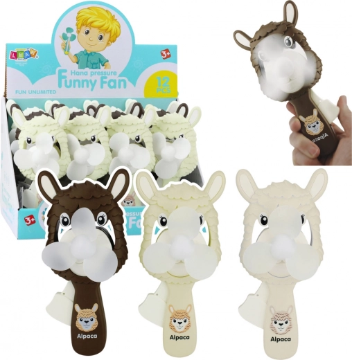 Ročni ventilator Alpaka za otroke