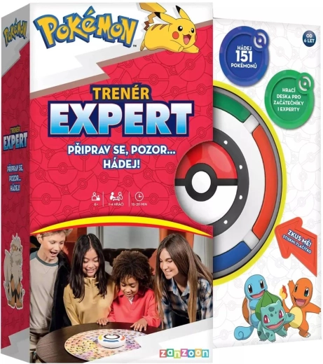 Pokémon trener ekspert – elektronska kvizna družabna igra z zvokom