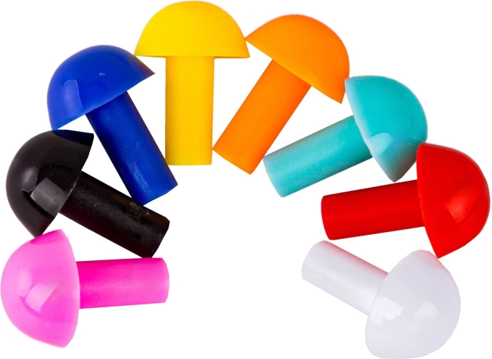 Clear game board and colored pegs