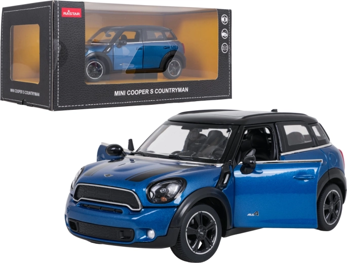 Kovinski model avtomobila MINI Countryman RASTAR 1:24, moder