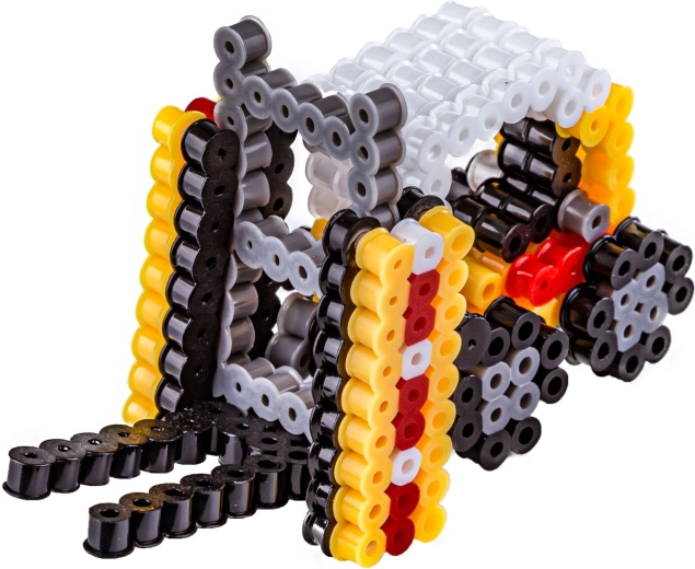 3D model of a forklift truck