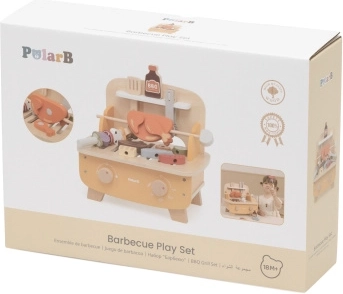 Leseni otroški žar PolarB – moj prvi žar BBQ