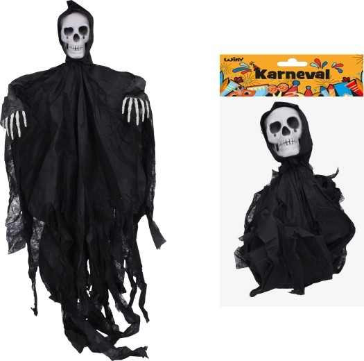 Halloween skeleton decoration 90 × 55 cm for hanging
