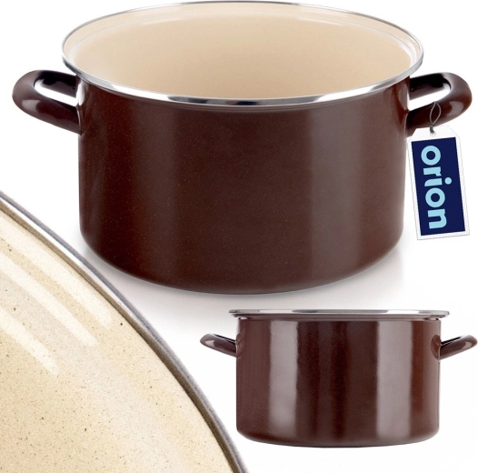 Odporen emajl in nerjavni rob