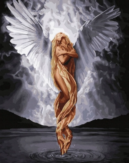 Norimpex diamond painting angel 30 × 40 cm