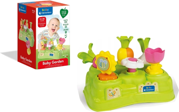 Razvrščevalna igra Kolorowy Ogród – vrtni razvrščevalnik oblik in barv