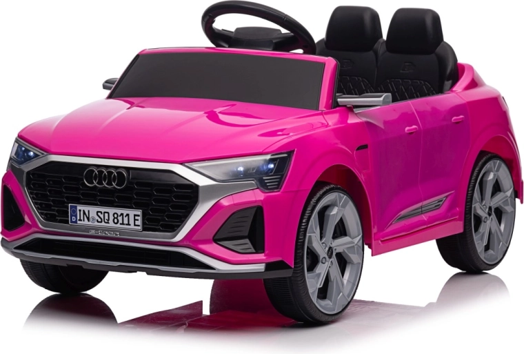 Rožnati električni avto Audi SQ8 za otroke