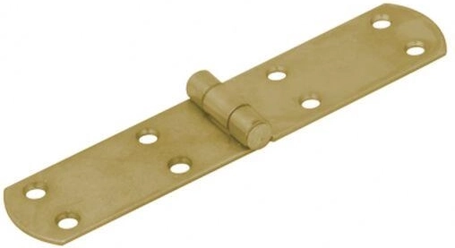 Francoski tečaj 160 × 33 × 2,5 mm, rumeno pocinkano jeklo