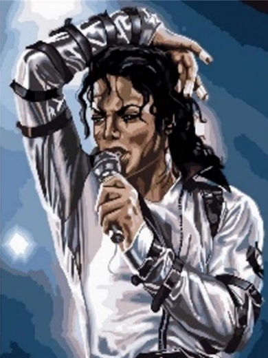 Diamantna mozaika - Michael Jackson