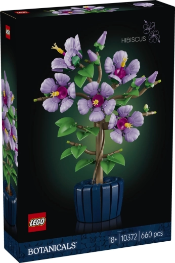 LEGO Botanicals Hibiskus 10372 – gradbeni komplet za odrasle