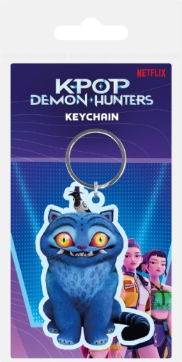 Gumijast obesek za ključe K-pop Demon Hunters Derpy & Sussie