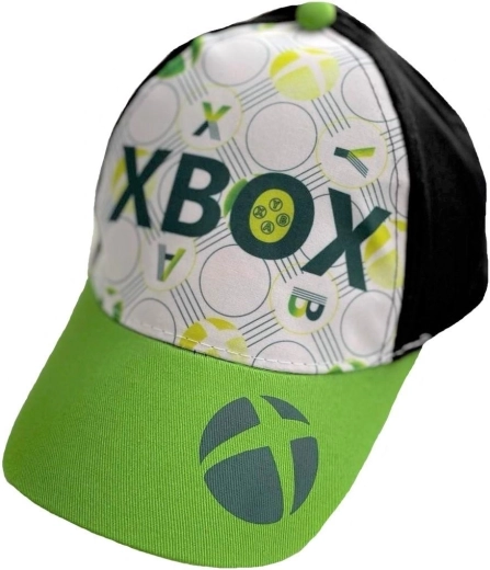 Kapa s šiltom Xbox črno-bela