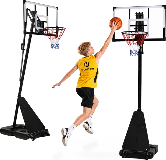 Movepro prostostoječi košarkarski koš z nastavljivo višino do 305 cm