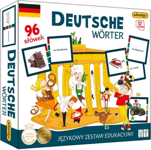 Jezikovne učne kartice Deutsche Wörter