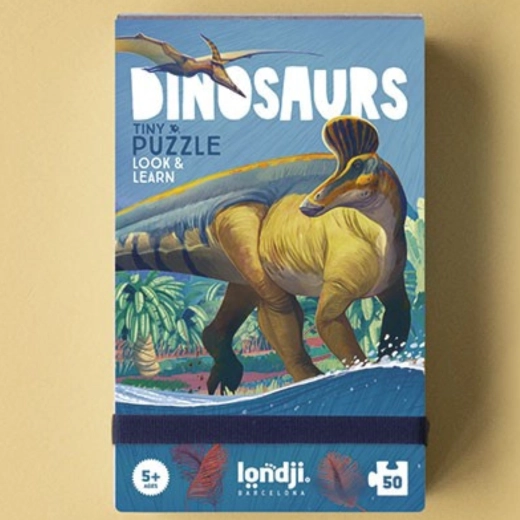 Žepna sestavljanka dinozavri 50 koščkov LONDJI