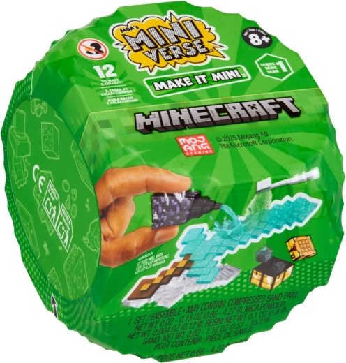 MGA's Miniverse Make It Mini Minecraft ustvarjalno presenečenje – 1 kos