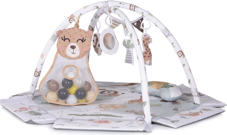 Chipolino igralna podloga z baloni 2v1 Animal adventures