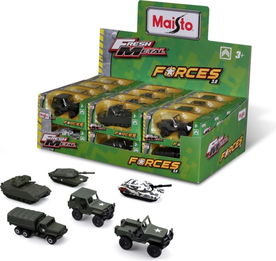 Maisto Military series kovinski model vojaškega vozila 1:64