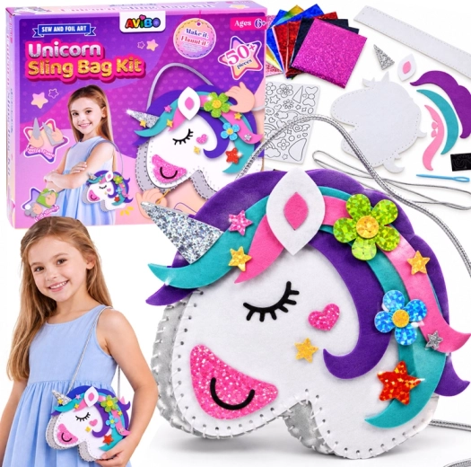 Creative Felt Unicorn Handbag Making Kit