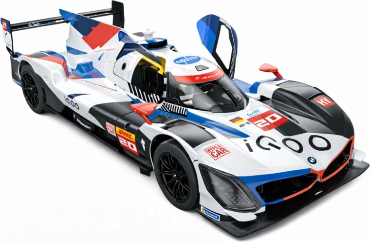 Gladko 2,4 GHz upravljanje in poln razpon gibanja