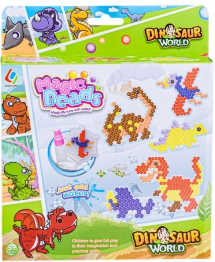 Dinosaur motifs and creation without ironing