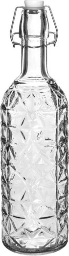 Kakovostno debelo steklo z dekorativnim reliefom