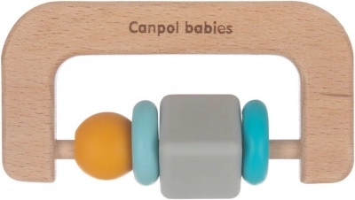 Canpol babies leseno-silikonsko grizalo
