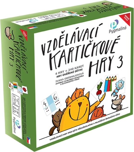 Pygmalino izobraževalne kartične igre 3