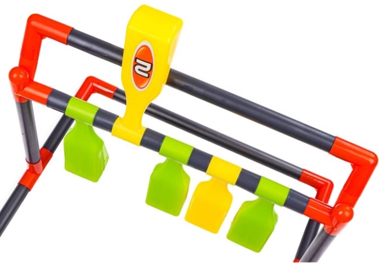Lightweight foldable goal for indoors and outdoors